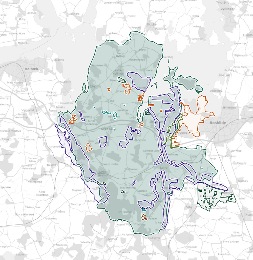 Skitseprojekter i Lejre Kommune